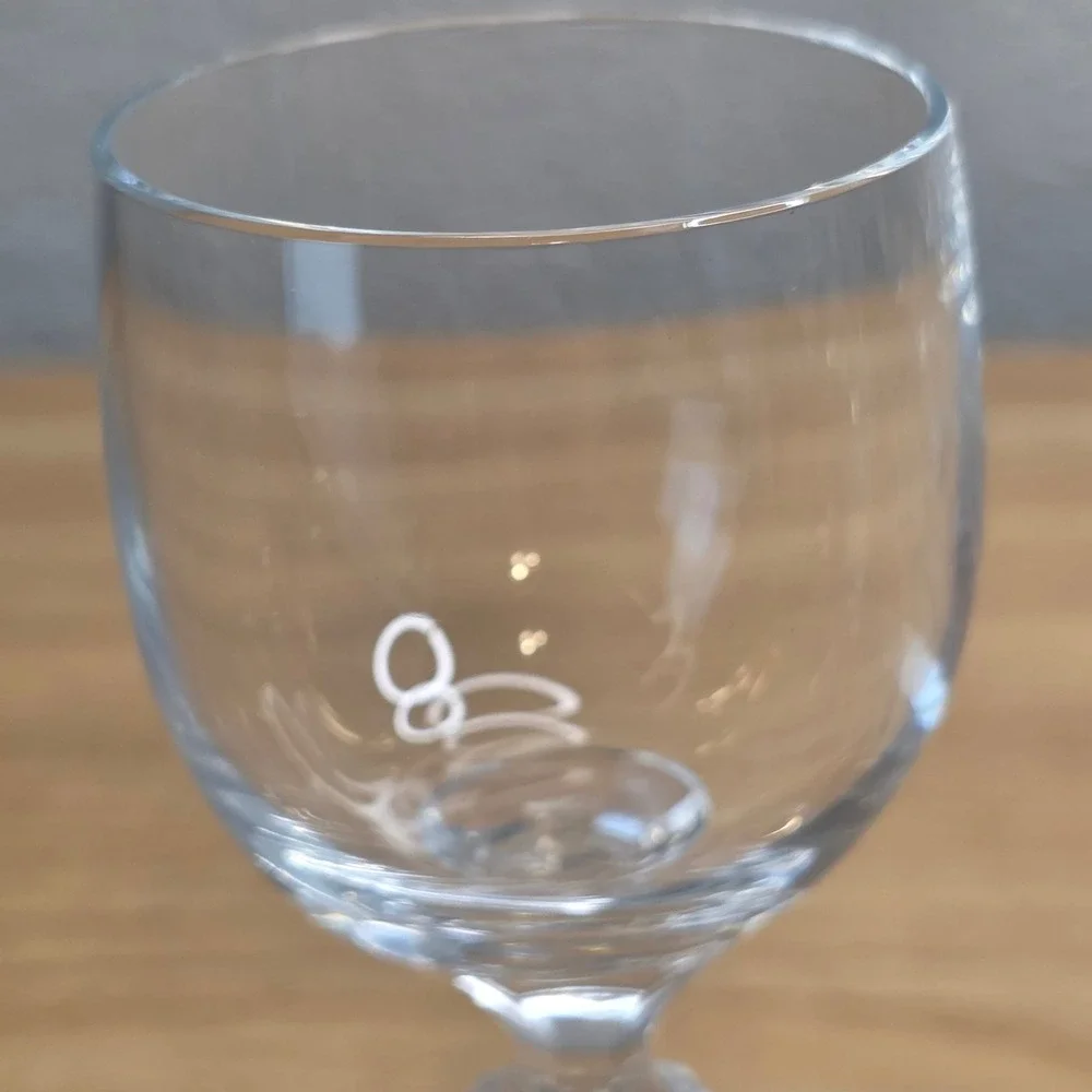 Vintage Import Assoc. Claudia Bohemia Crystal Cordial Aperitif Glasses Set of 4